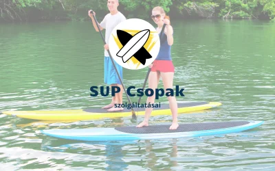 A SUP Csopak szolgáltatásai