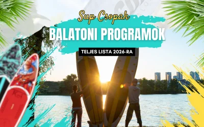 A legjobb balatoni programok gyerekekkel: A teljes lista 2026-ra