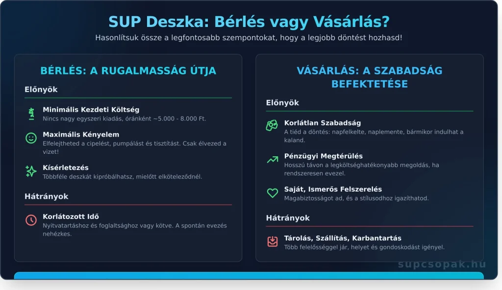 A megfelelő paddle board megtalálása kulcsfontosságú, hiszen ezen múlik, hogy a vízen töltött idő igazi feltöltődés vagy folyamatos küzdelem lesz-e.