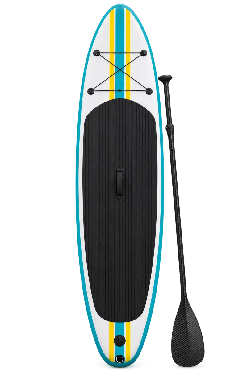 Aufblasbares SUP-Board mit Paddel